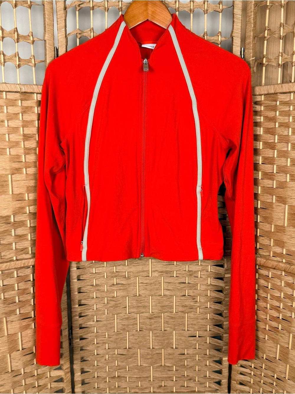 Athleta Salutation Crop Jacket Size Small